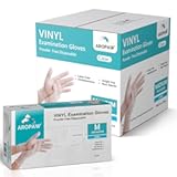Vinyl Gloves Case Strong 4 MIL Latex Free Powder Free 10 Boxes&vert; 1000 Gloves