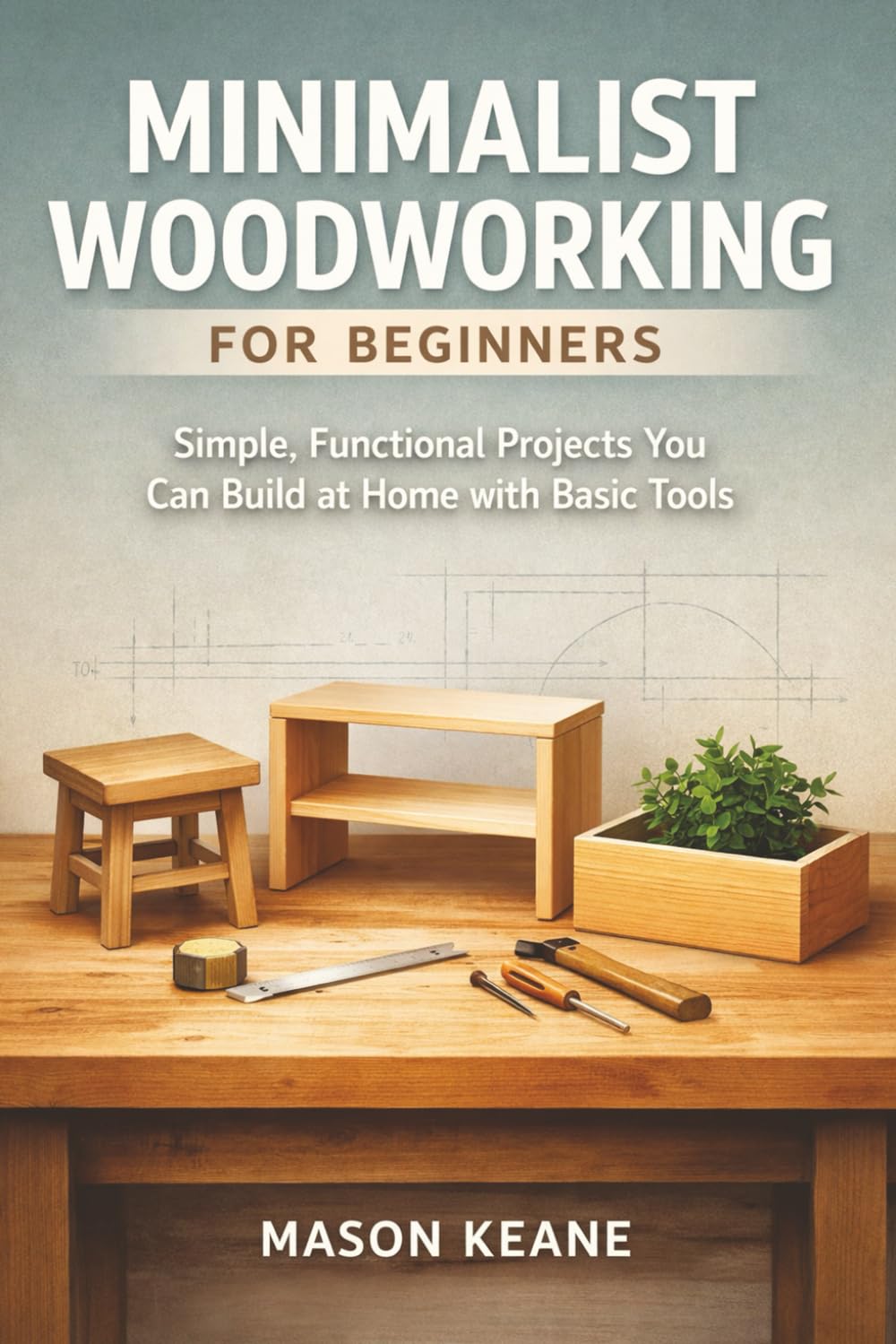 Minimalist Woodworking for Beginners: Simple, Functional Projects You Can Build at Home with Basic Tools      Paperback – December 16, 2025