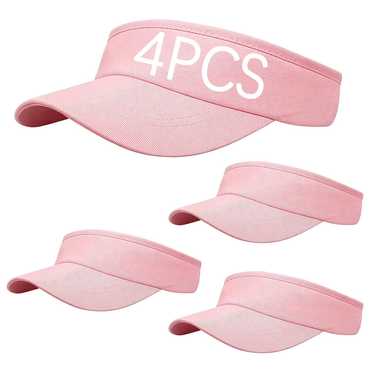 Adjustable Sport Sun Visor Hats Bulk Solid Color Blank Golf Cap Anti Ultraviolet for Beach Tennis Baseball