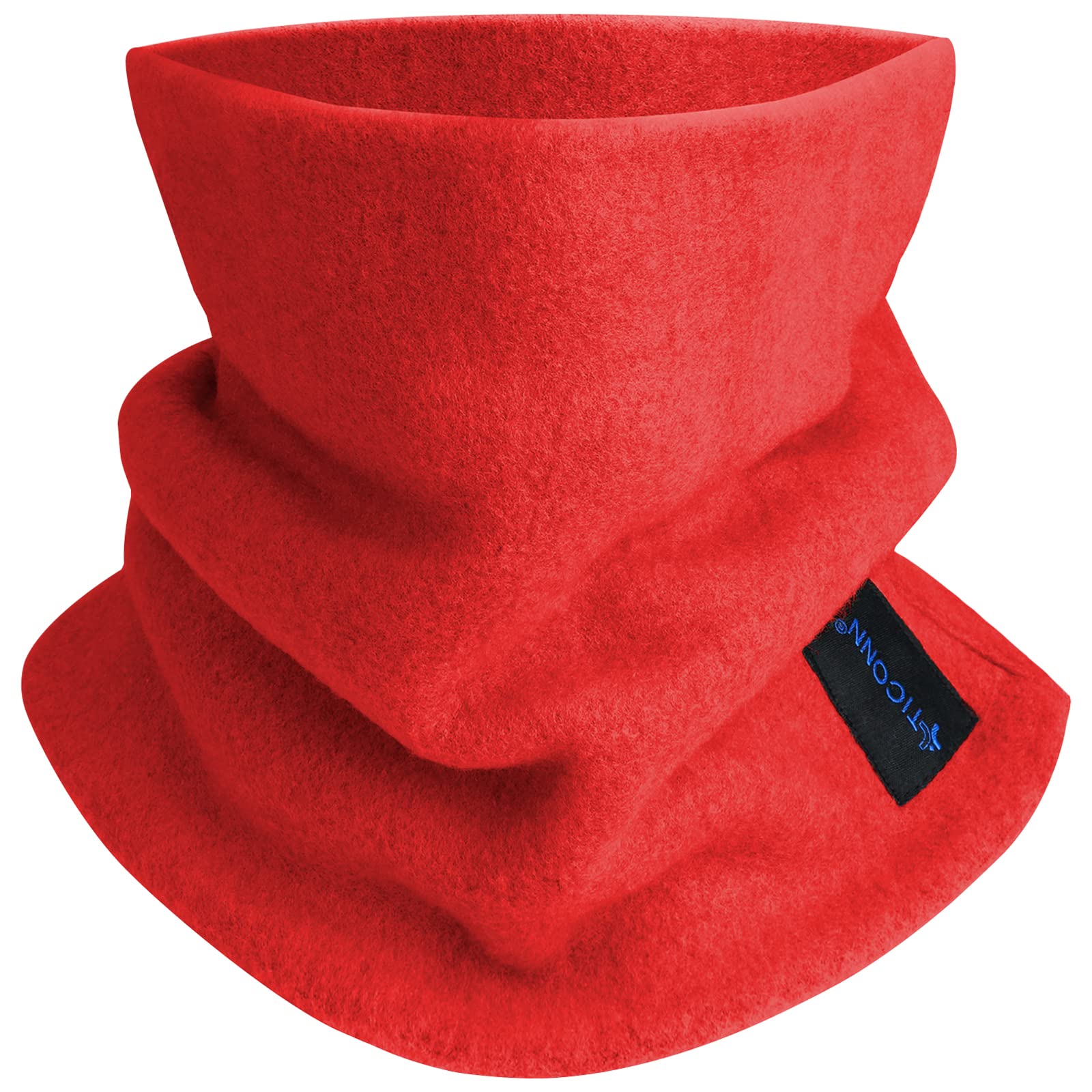 TICONN Neck Gaiter Face Cover Scarf, Neck Warmer Breathable Sun & Wind-proof for Skiing Fishing Hiking Cycling