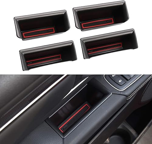 Motrobe para Ram 1500 Bandeja de Almacenamiento Lateral de Puerta 2025 2024 2023 2022 2021 2020 2019 Ram 1500 Organizador Lateral de Puerta Bolsillo