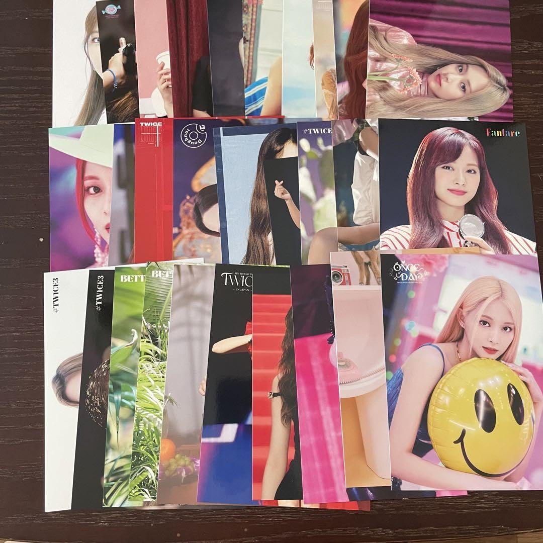 Amazon.co.jp: TWICE ツウィ ラントレポストカード等29枚セット