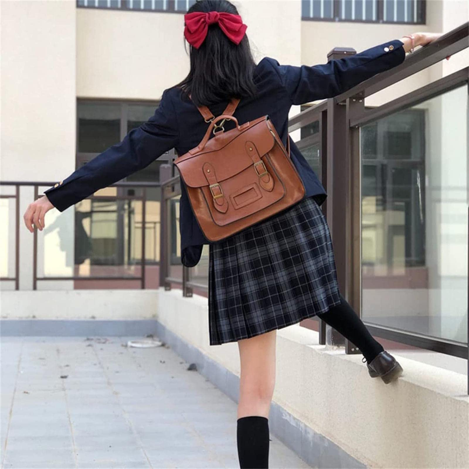 美品 リコリス リコイル コスプレ用 カバン ブラウン フラップバッグ 290 美品 リコリス リコイル コスプレ用 カバン ブラウン フラップ