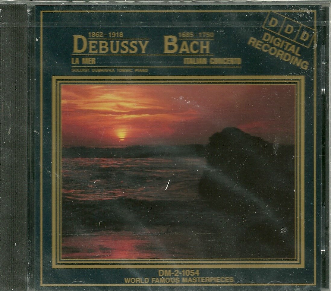 La Mer / Italian Concerto [Audio CD] Debussy and Bach