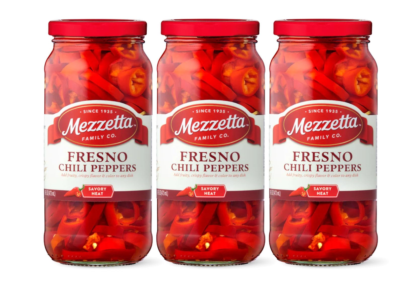 Mezzetta Fresno Chili Peppers Pickled Sliced