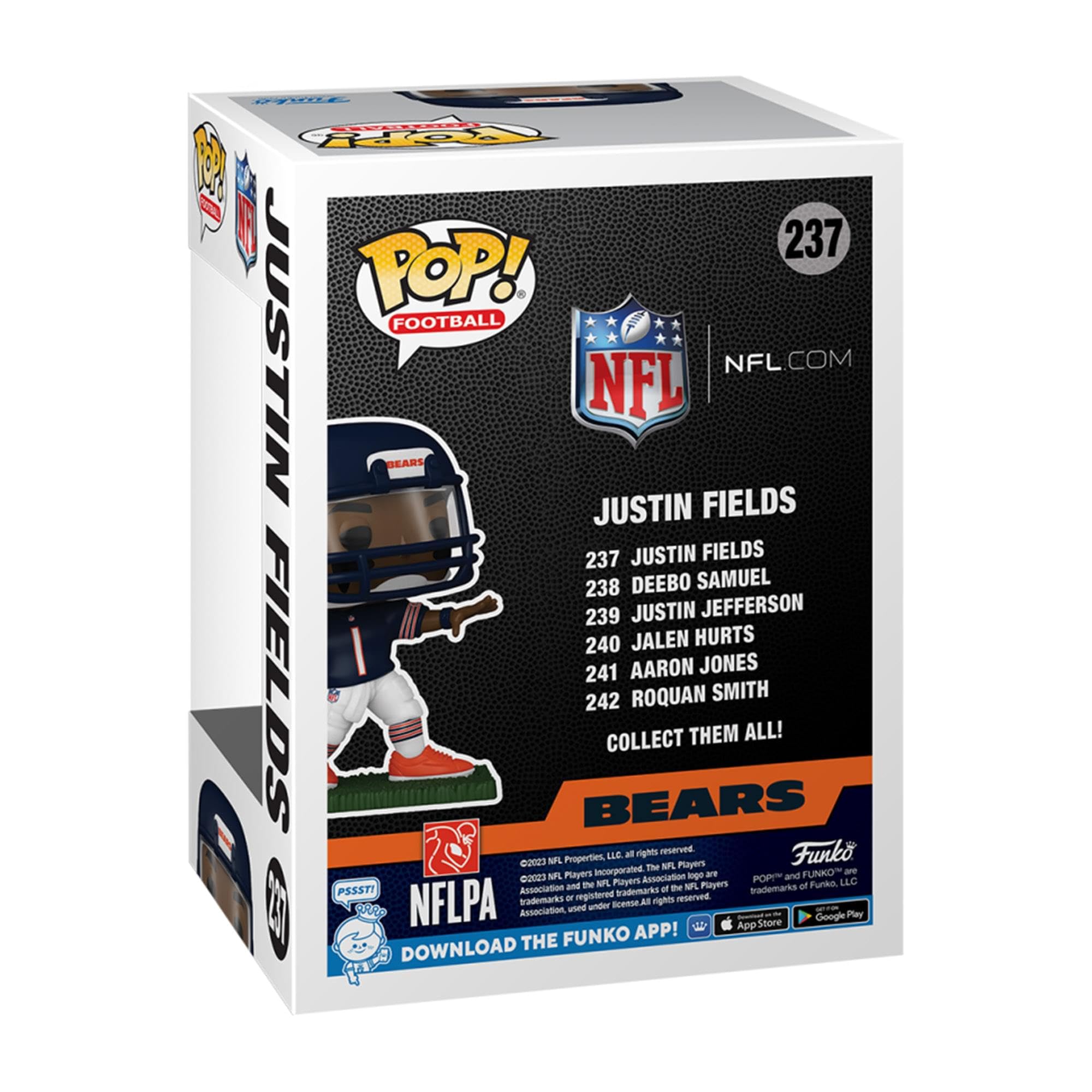 値下げ 新品未使用 NFL L ベアーズ ジャスティンフィールズ ゲームジャージ 51c9dREW+nL._UF350,350_QL80_.jpg