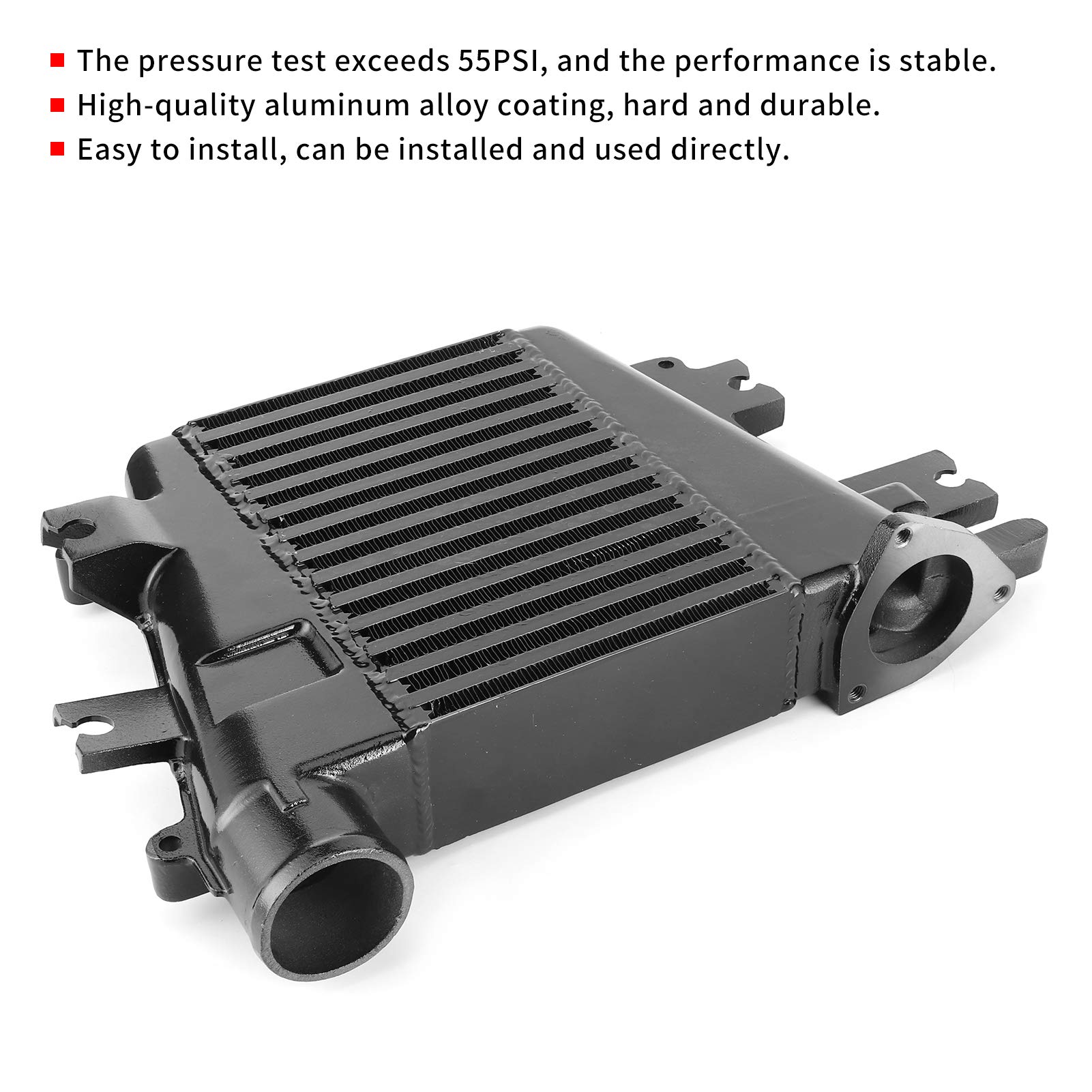 Dioche Intercooler per GU Y61 ZD30 3.0L - Lega di Alluminio T-6061, Ingresso da 63 Mm, Aggiornamento di Raffreddamento Ad Alte Prestazioni