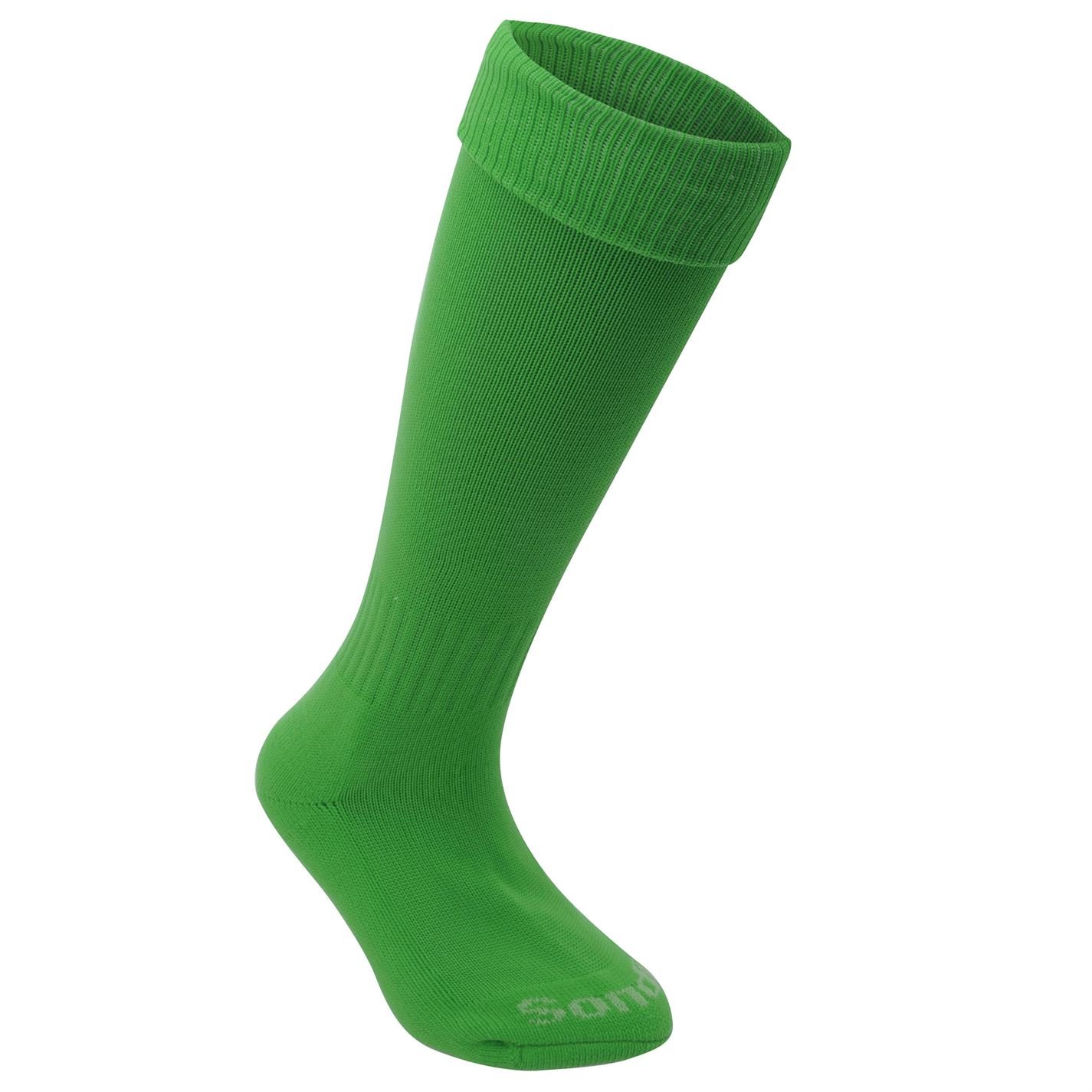 Sondico Boys Green Football Socks Child C8-C13 Size 25-32