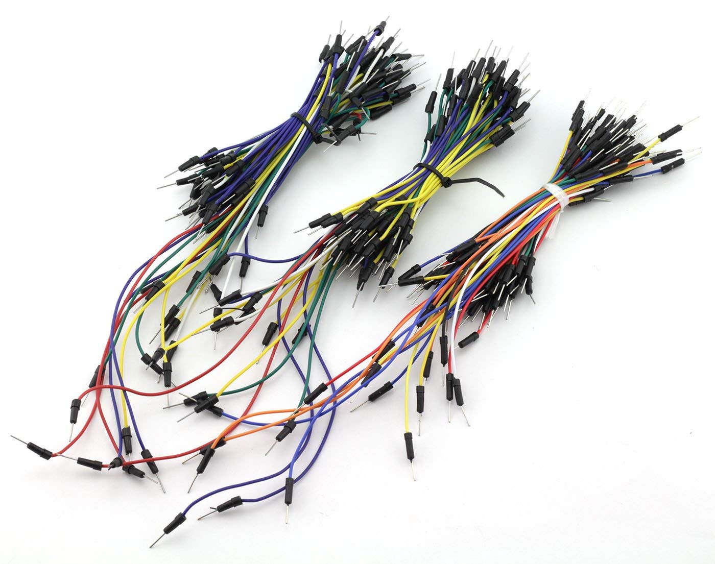 REES52 195pcs Breadboard Jumper Wire 12cm 16cm 20cm 24cm Solderless Flexible Breadboard Connecting Line Cables Male to Male Breadboard Jumpers (65pcs/set x 3) (B07LF7S9D5) Amazon Price History, Amazon Price Tracker