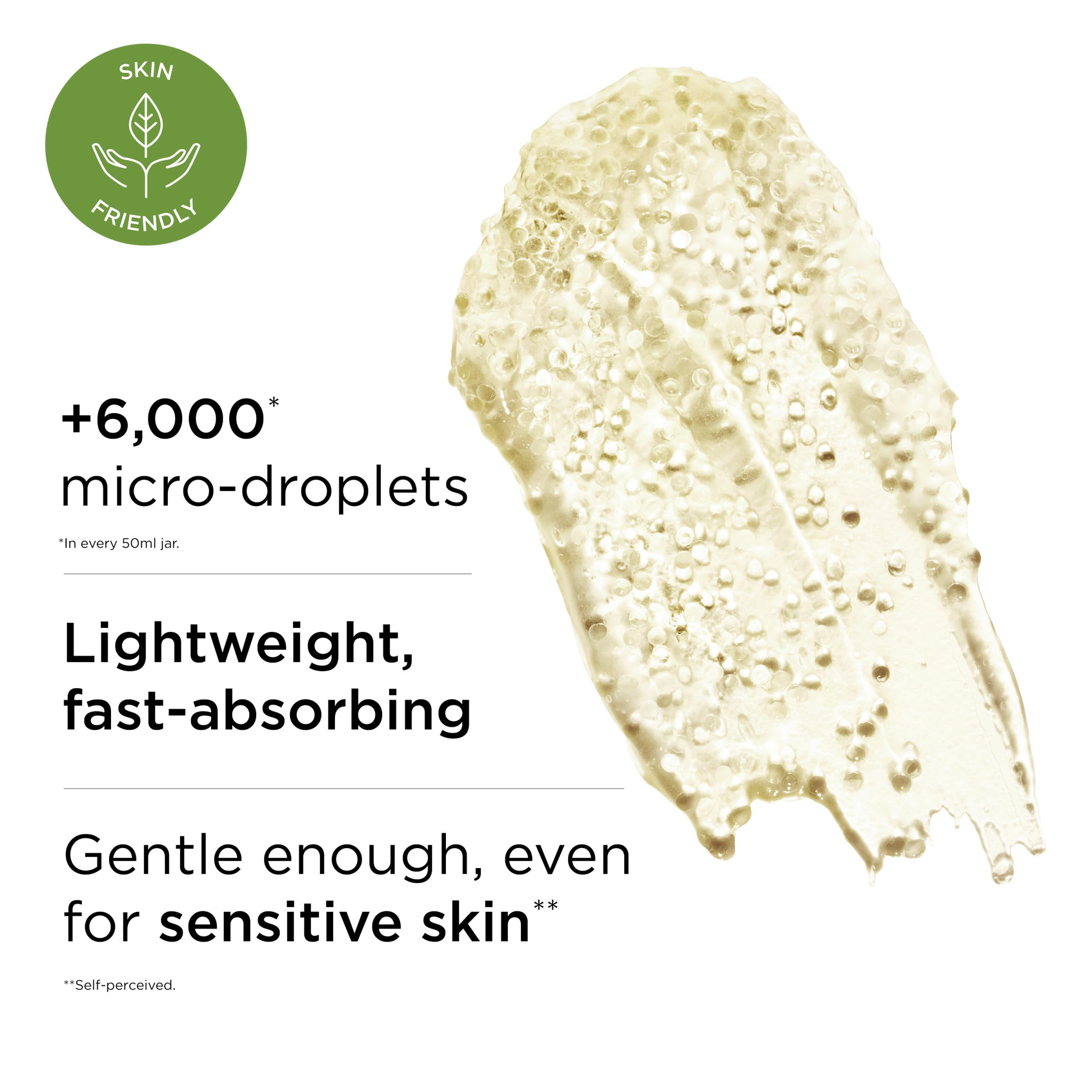Elizabeth Arden White Tea Skin Solutions, Crème Micro-Gel Régénérante, Anti-âge et Hydratante, texture fraîche et légère, Riche en Huile de Thé Blanc, formule vegan, 50ml