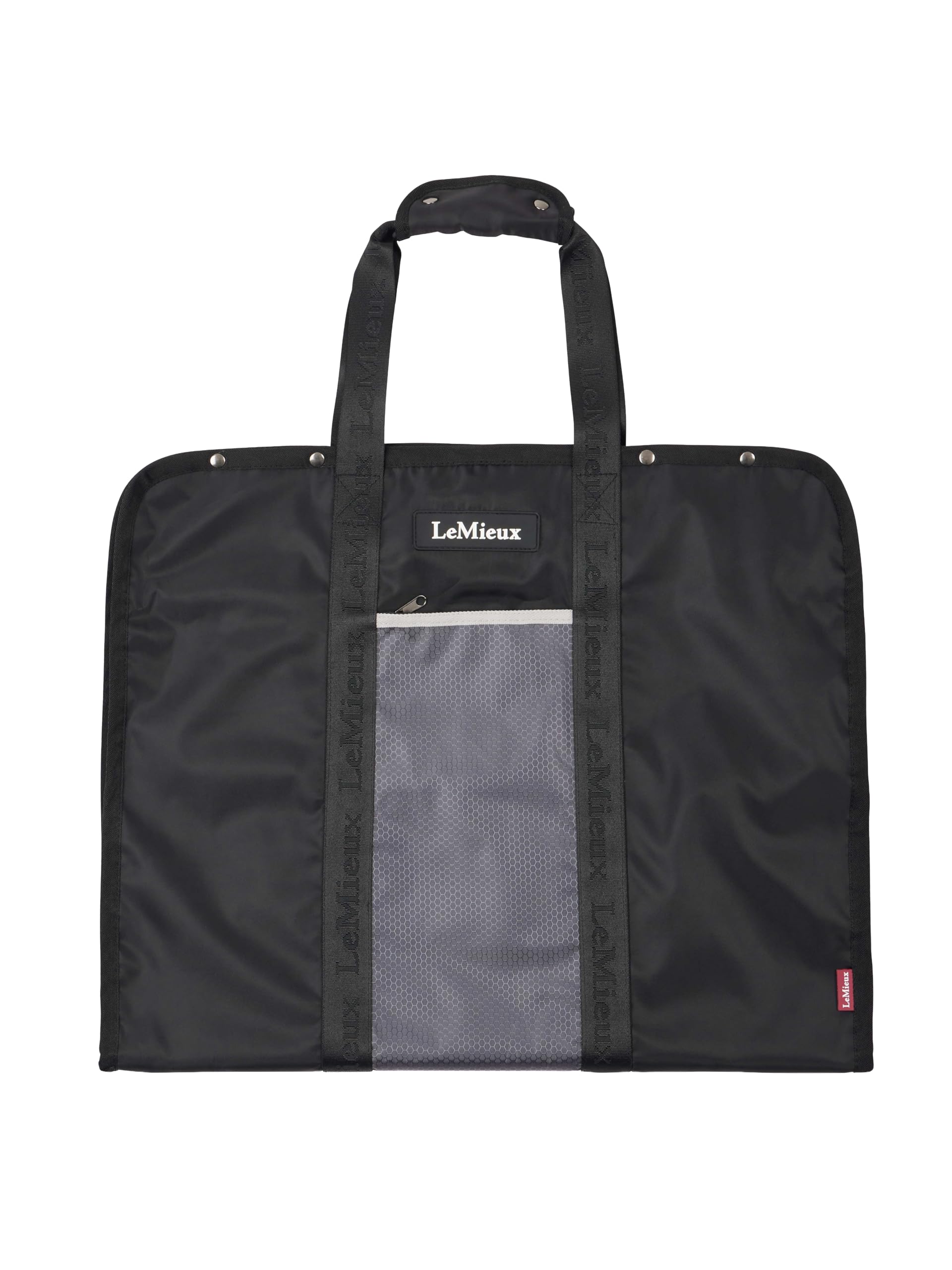 LeMieux Show Jacket Bag - Light and Easy to Carry - Multiple Handy Internal and External Pockets - Black - One Size