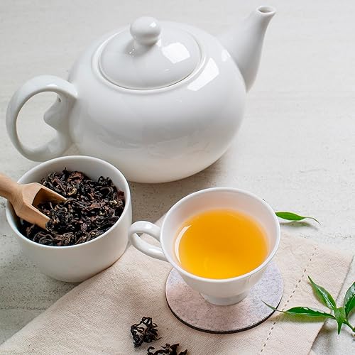 Miniatura 5 de AA Wonders - Posavasos de fieltro absorbente de alta calidad para bebidas, protege muebles, mesa, escritorio, 4 x 4 pulgadas (círculo, paquete de 18