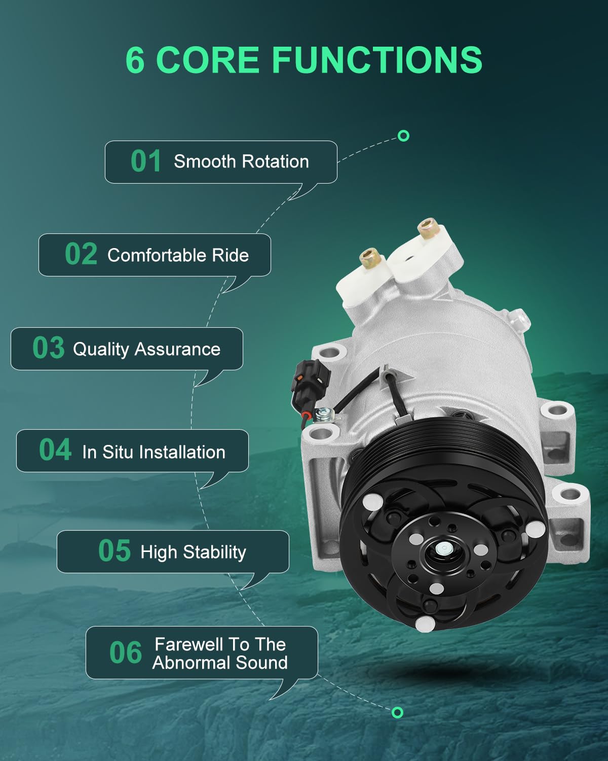 Amazon.com: SCITOO AC Compressor fit for INFINITI for QX56 5.6L