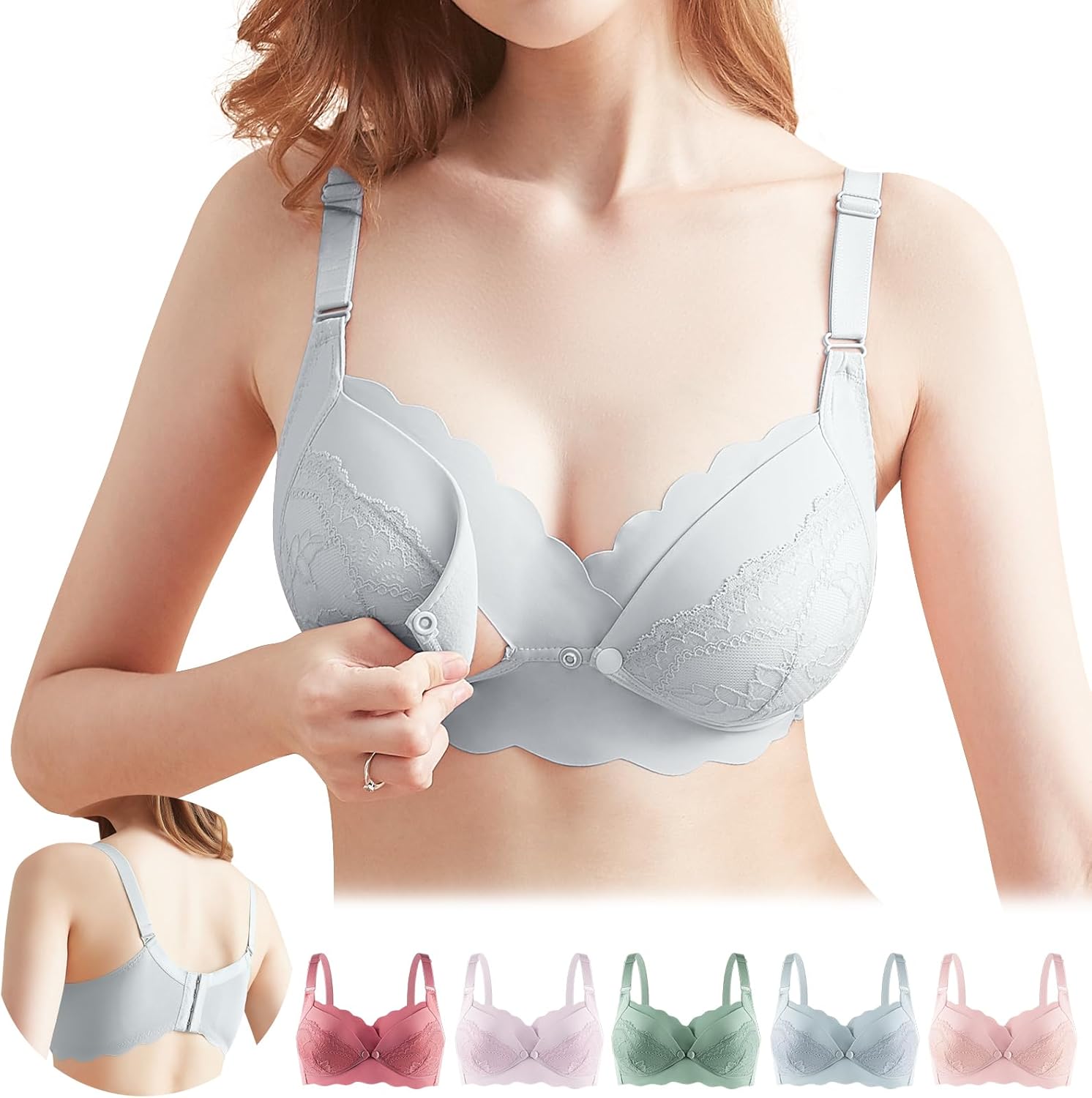 Amazon.co.jp: [Allanve] 授乳ブラ マタニティブラ 【崩れ・垂れ