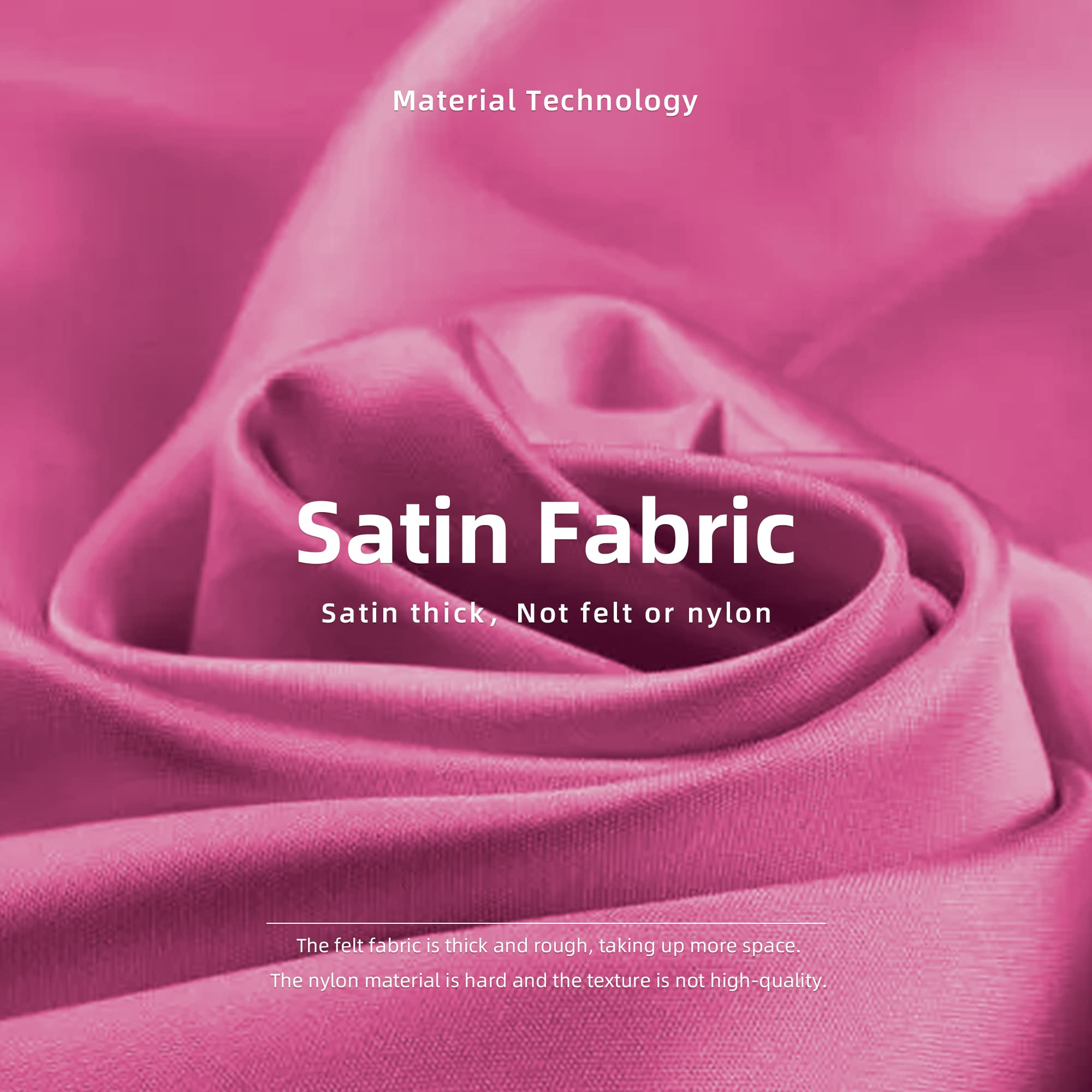 DGAZ Purse Organizer Silky Smooth For LV Graceful PM/MM Bags,Silk,Luxury Handbag Tote in Bag Shapers (Peach Pink, PM)