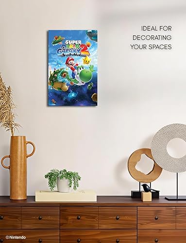 Miniatura 3 de Pyramid America Super Mario Poster - Mario Bros Galaxy - 11 x 17 Poster Print Wall Art, Ideal for Home Decor, Room Decor & Living Room Decor