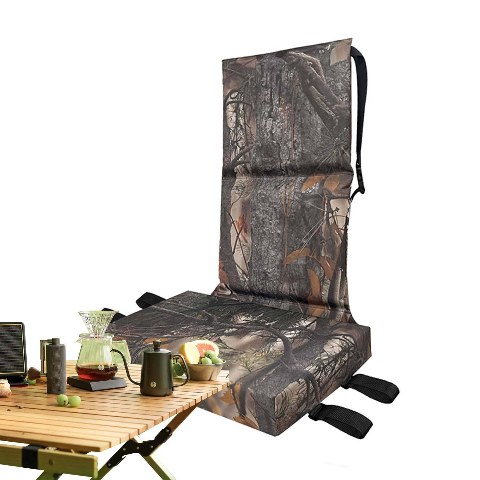 Coussin portable pour chasse tapis de rechange pour siège de camping randonnée et parc extérieur
