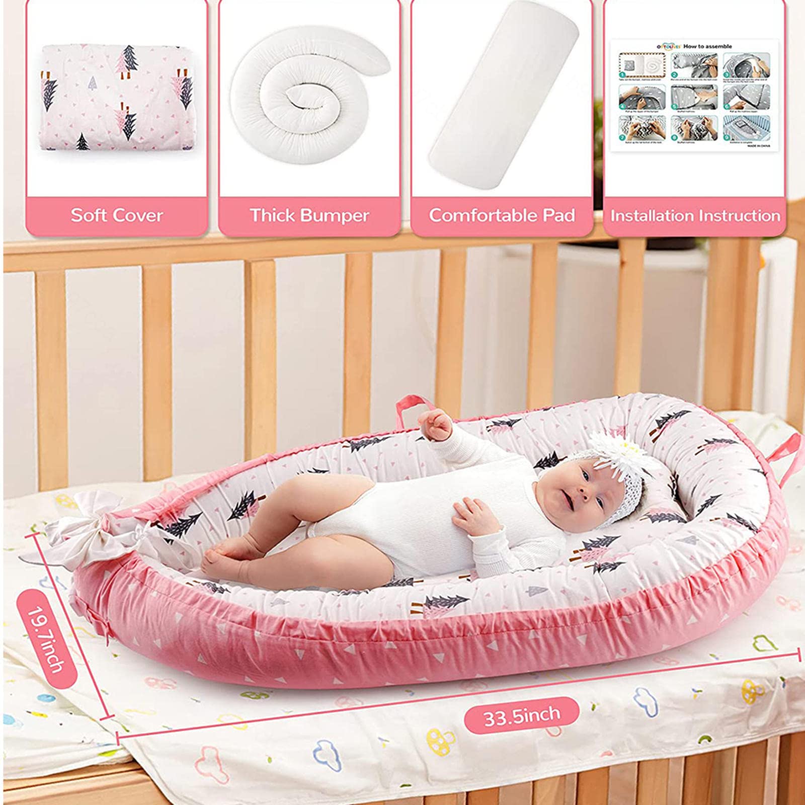 Amazon.co.jp: 幼児用スリープネストポッド ， ド用ベビーバイオニック