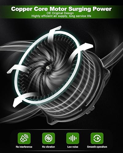 Miniatura 2 de SCITOO 700227 Motor soplador HVAC para Chrysler Fit para Chrysler 1995-2000 para Chrysler Sebring, 1995-2000 para Dodge Avenger, 1995-1998 Eagle