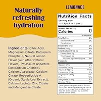 Vista 2 de Ultima Replenisher Paquete de mezcla de bebidas en polvo de electrolitos, sin azúcar, limonada y frambuesa, 20 paquetes de palitos, 6 electrolitos