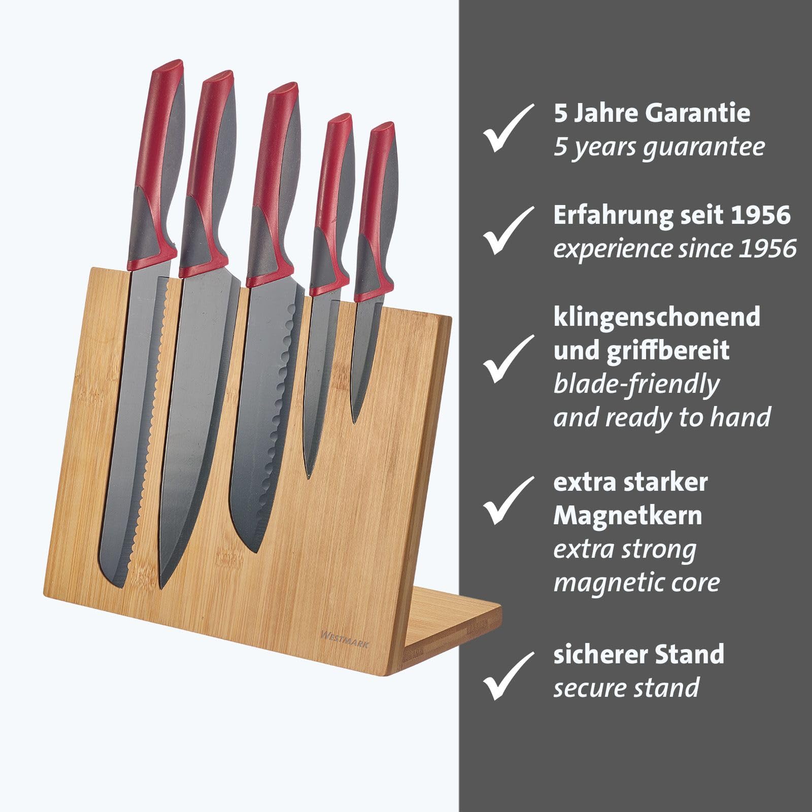 Westmark 14462260 Bamboo Knife Block