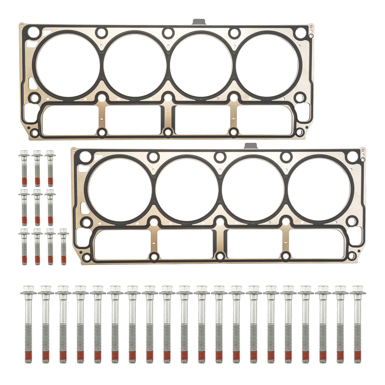 PHILTOP MLS Head Gasket w/Bolts for Silverado 2500 3500 HD 2010-2019 6.0L