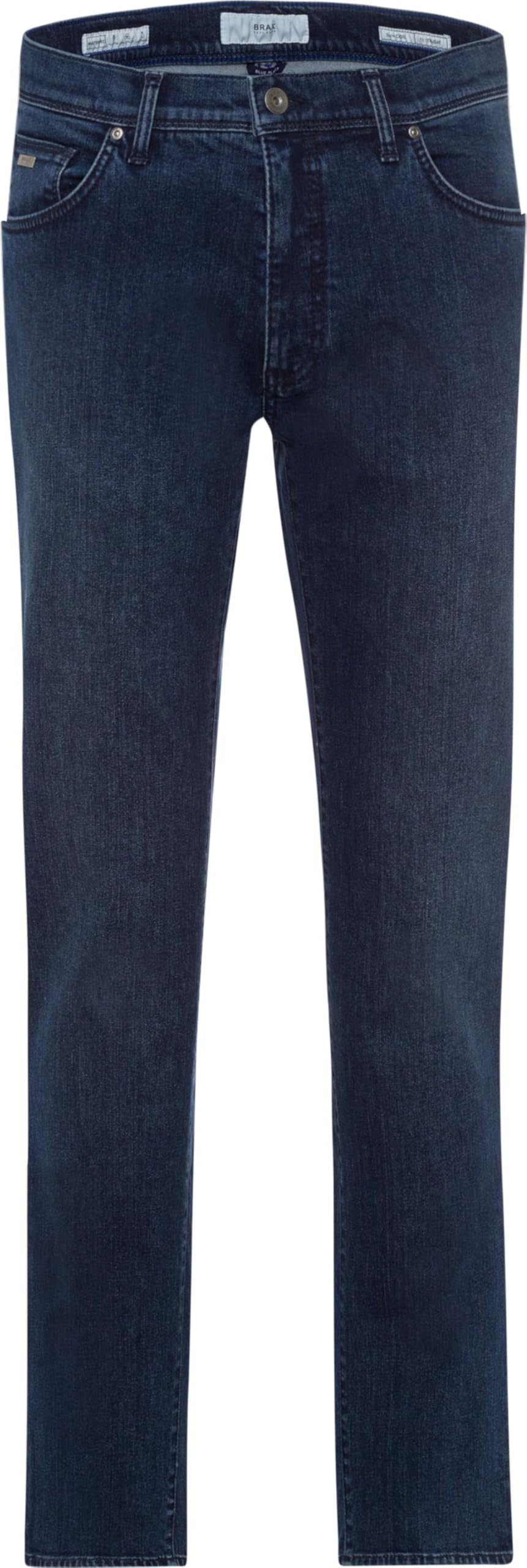 BRAX Feel Good Style Cadiz Men's Five Pocket Straight Fit Jeans, Dark Blue, 34 W/30 L