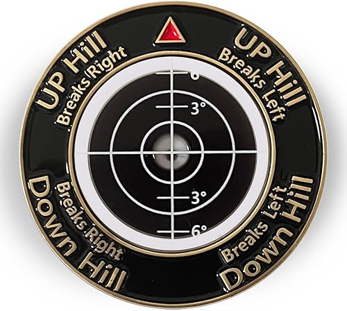 Miniatura 7 de Golf Green Reader - Keopuals Golf Putting Green Reading Golf Accessories Golf Ball Marker with Level Aid Bubble Golf Training Tool to Improve Your