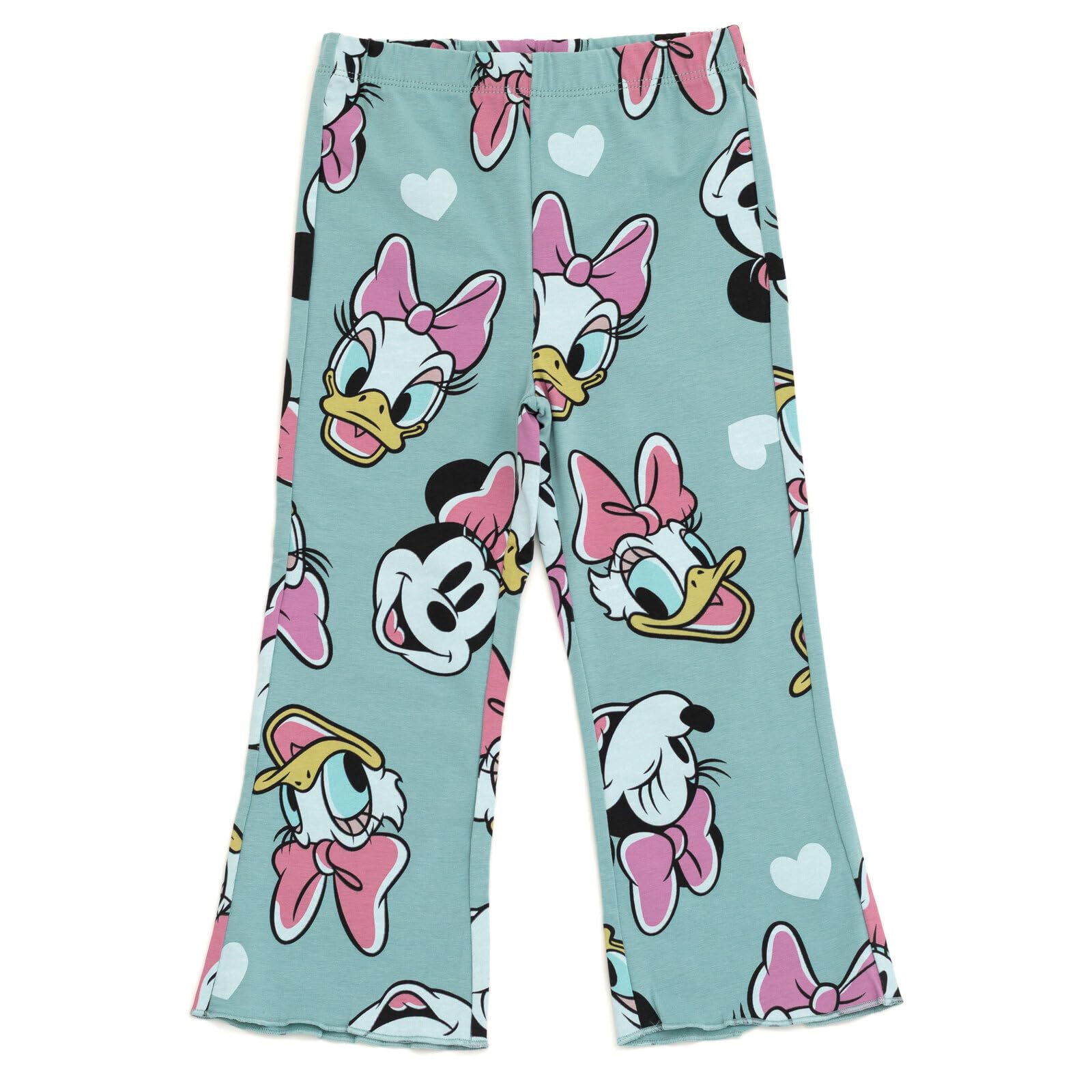 Disney Felpa con cappuccio in pile e leggings a coste, per bambine e ragazzi grandi (2T - 14-16)