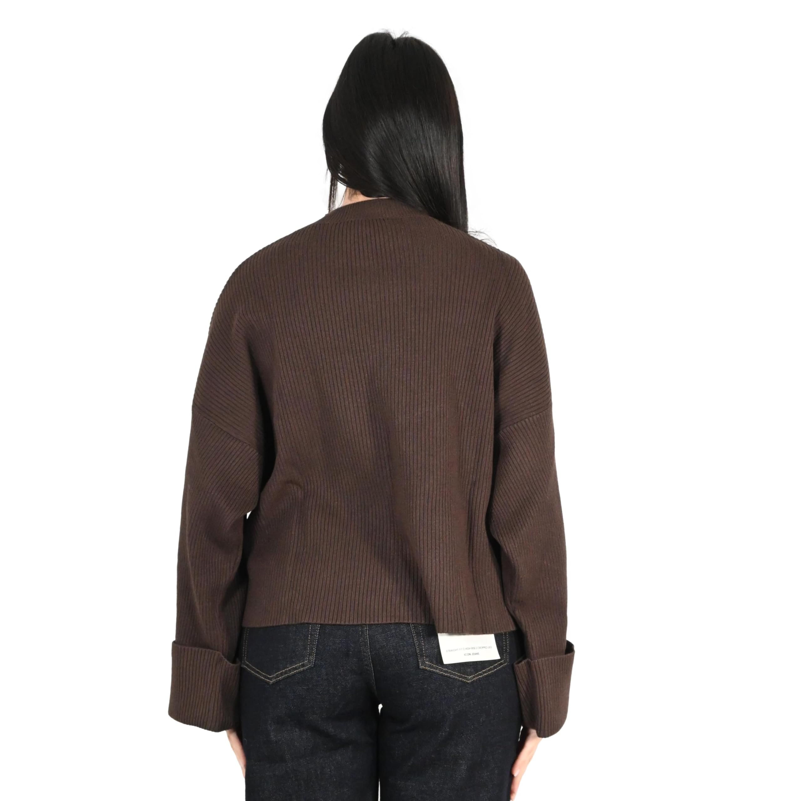 VICOLO maglia donna moro 77187F