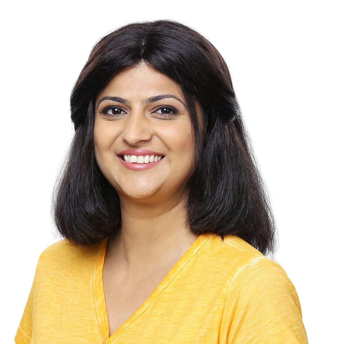 Papillon HH Classic Shallow U Center Parting - 100% Human Hair Ladies Full Head Wig – Natural, Real Hair Full Head Wig for Women & Girls – Wig for Cancer & Alopecia Patients – Original Hair - Shoulder Length (18-20 inches) Long