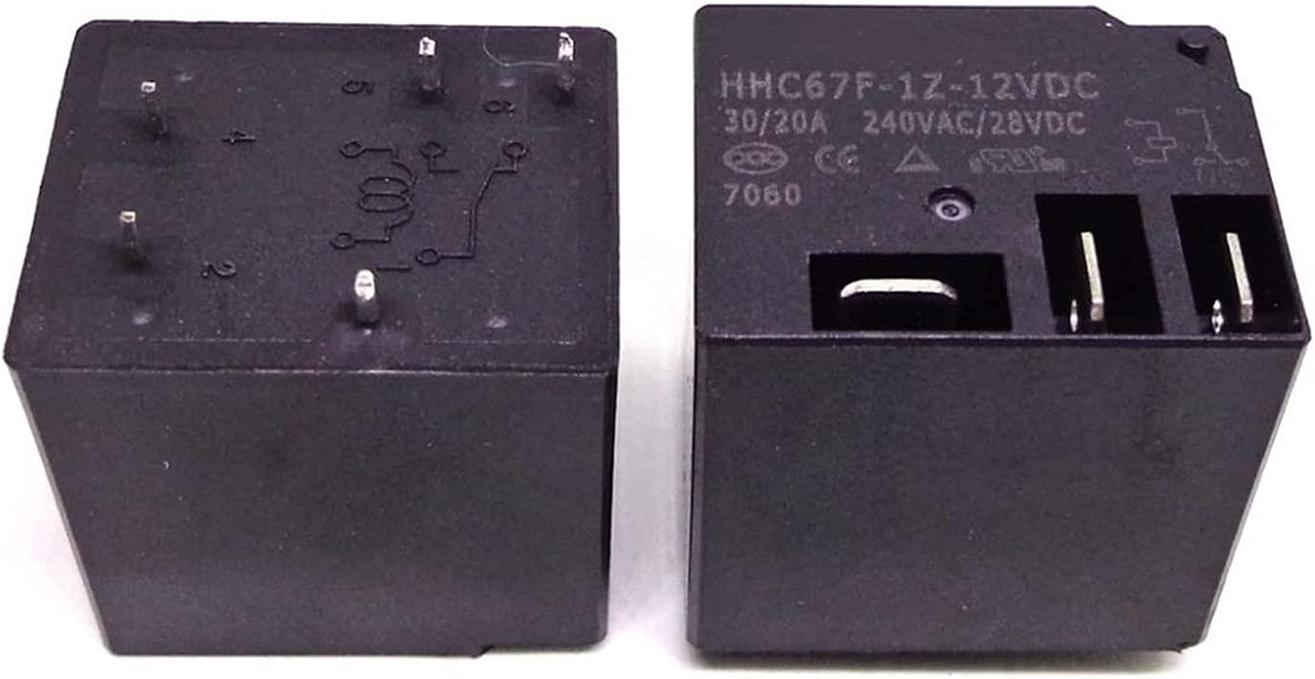 CSKWLLNBC Relay 5PCS HHC67F-1Z-12VDC T91 12VDC 5PIN