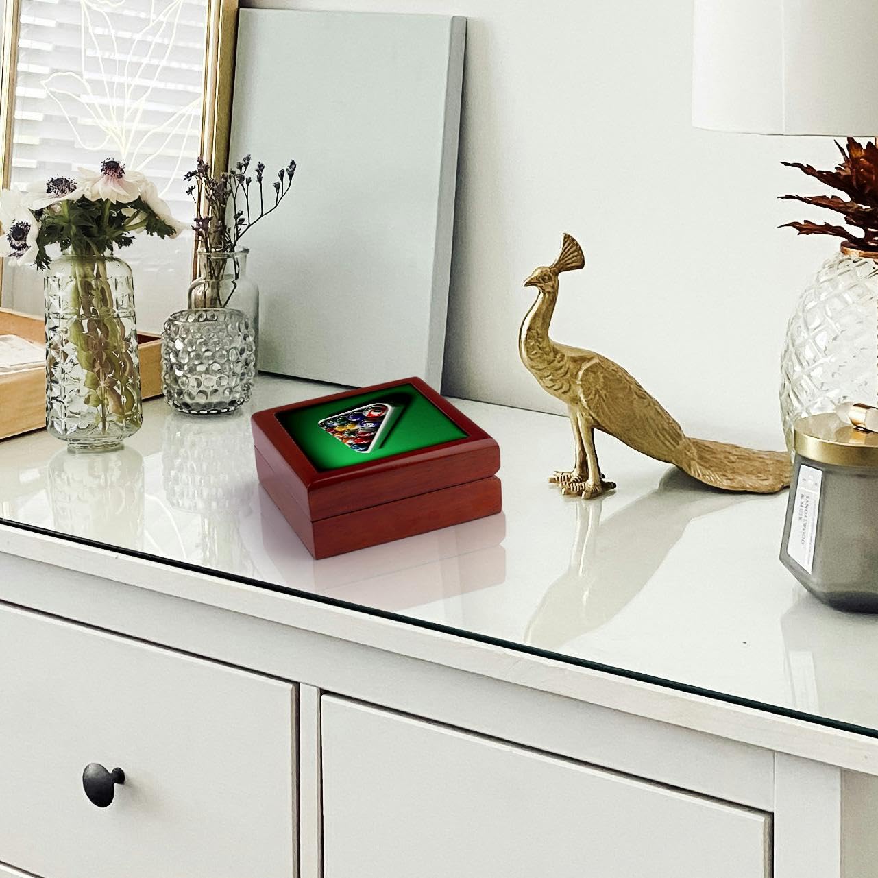 Amazon.com: 3dRose Image of Ballard Balls On Pool Table Jewelry