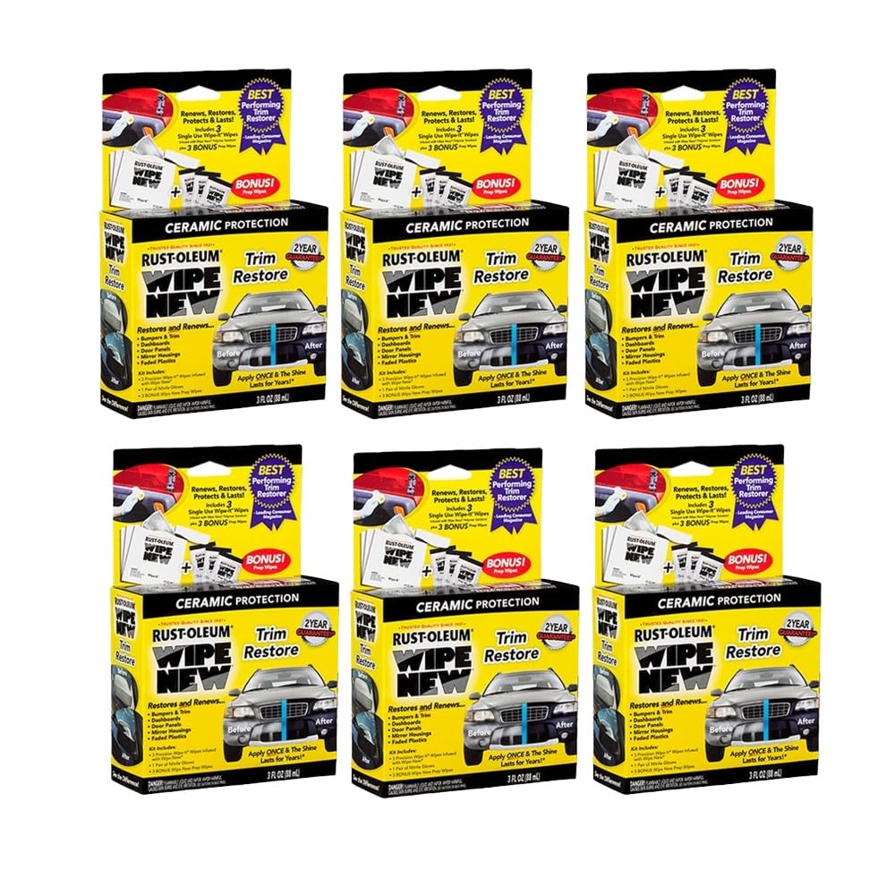 Wipe New Trim Restorer - 6 Pack