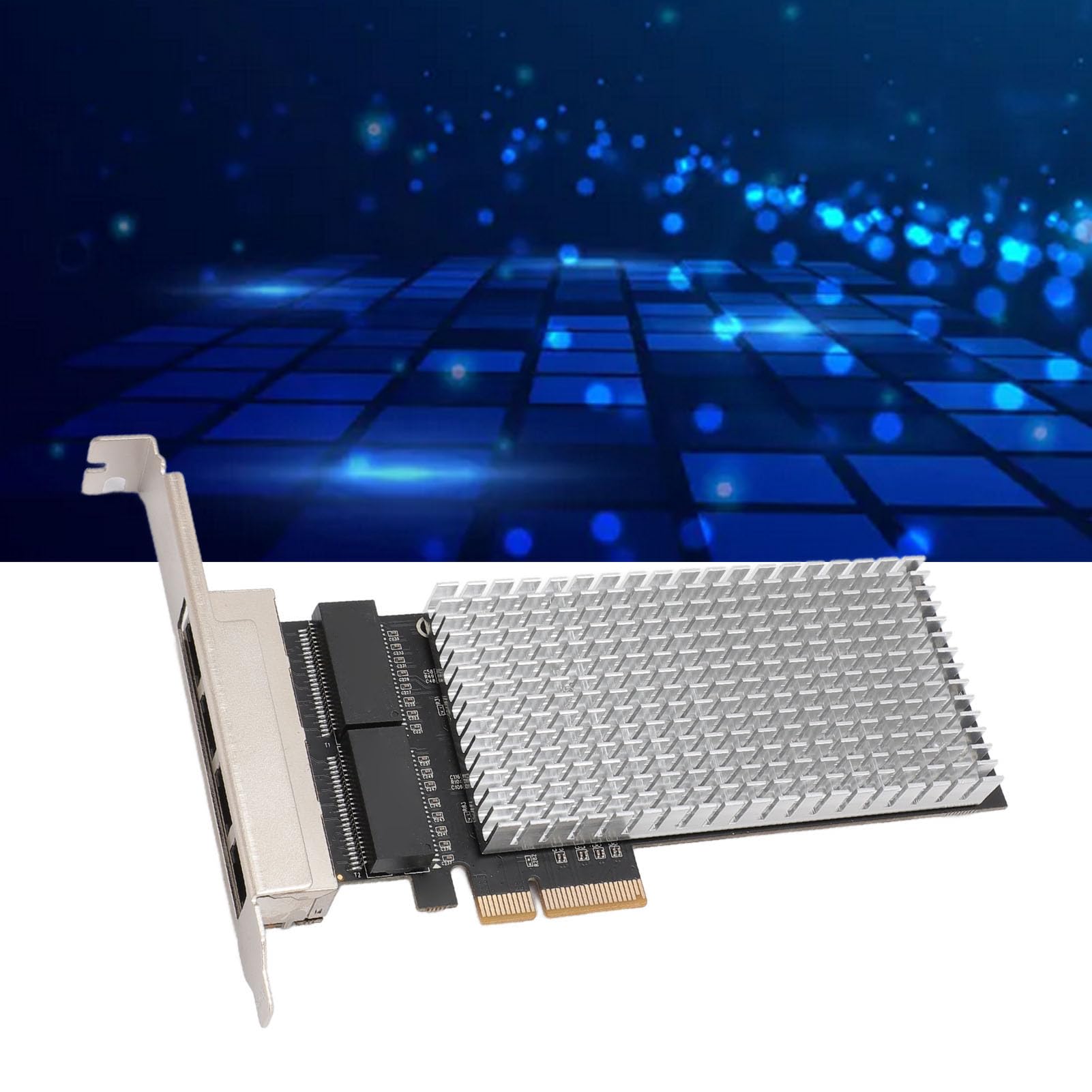Generic Gigabit Mbps del Chip Ethernet Senza Disco della Scheda di Rete del Porto 2.5G 4 per I226 Rj45 Pcie, Schede di Rete, Generickqohcusr91