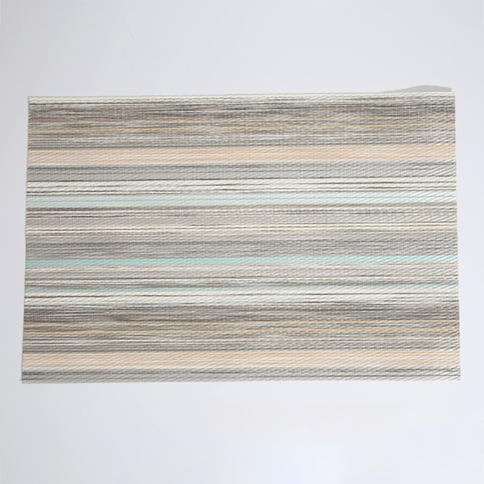 Décoration de Table, Sets de Table, Tapis de Cuisine/Salle à Manger Moderne, Simple, imperméable, Lavable, en PVC, rectangulaire, pour Le café et Le thé, idéal pour Les Repas de fêtes