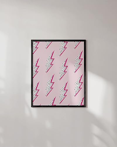 Miniatura 5 de HAUS AND HUES Bonito póster estético rosa para decoración de habitación, arte de pared rosa para niñas universitarias, imágenes lindas para