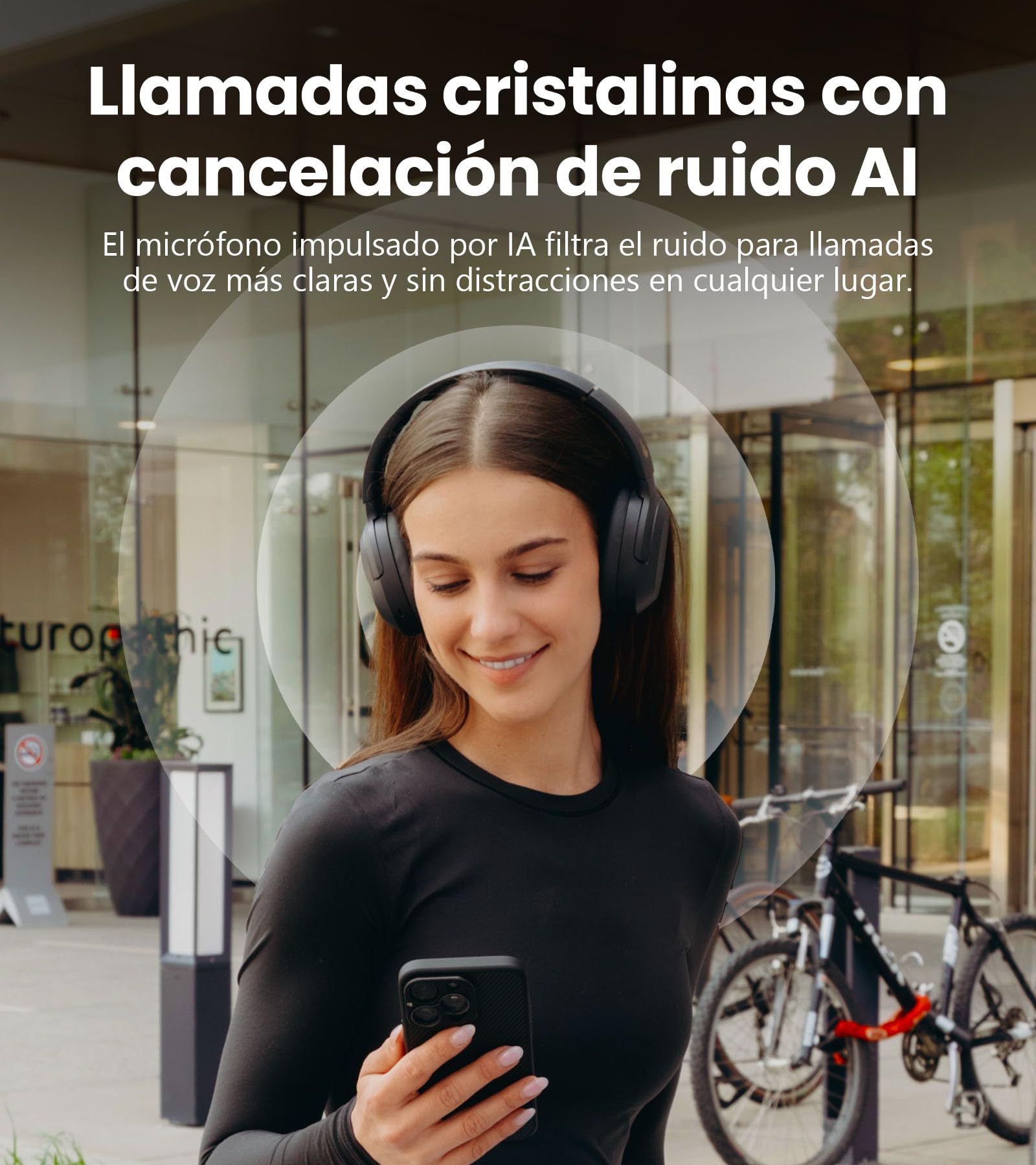 Edifier W820NB Plus Gen 2 Auriculares inalámbricos con cancelación de Ruido sobre el oído, -49 dB ANC, Audio de Alta resolución LDAC, Tiempo de reproducción 88H, Sonido Espacial - Gris Oscuro