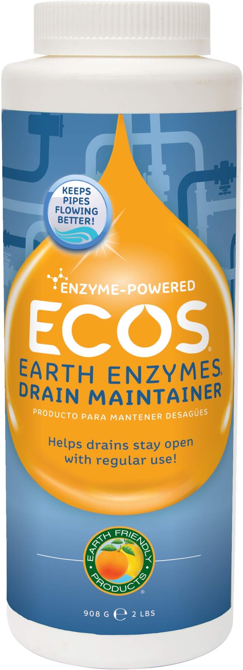 ECOS Earth Enzymes Drain Opener & Maintainer Health