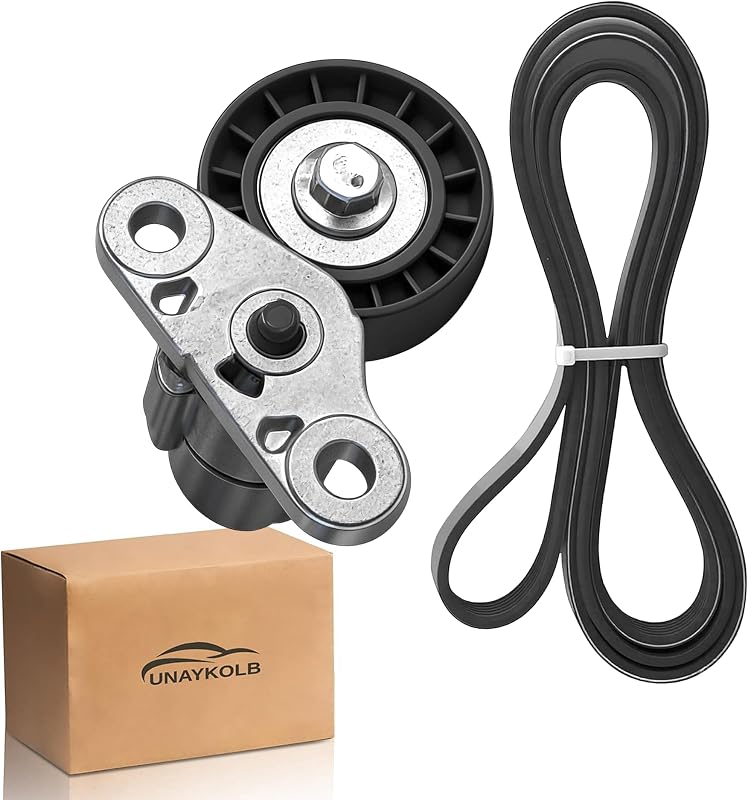 Kit de Correia Serpentina e Tensionador UnayKolb para Cadillac, Chevy e GMC – UK106-030