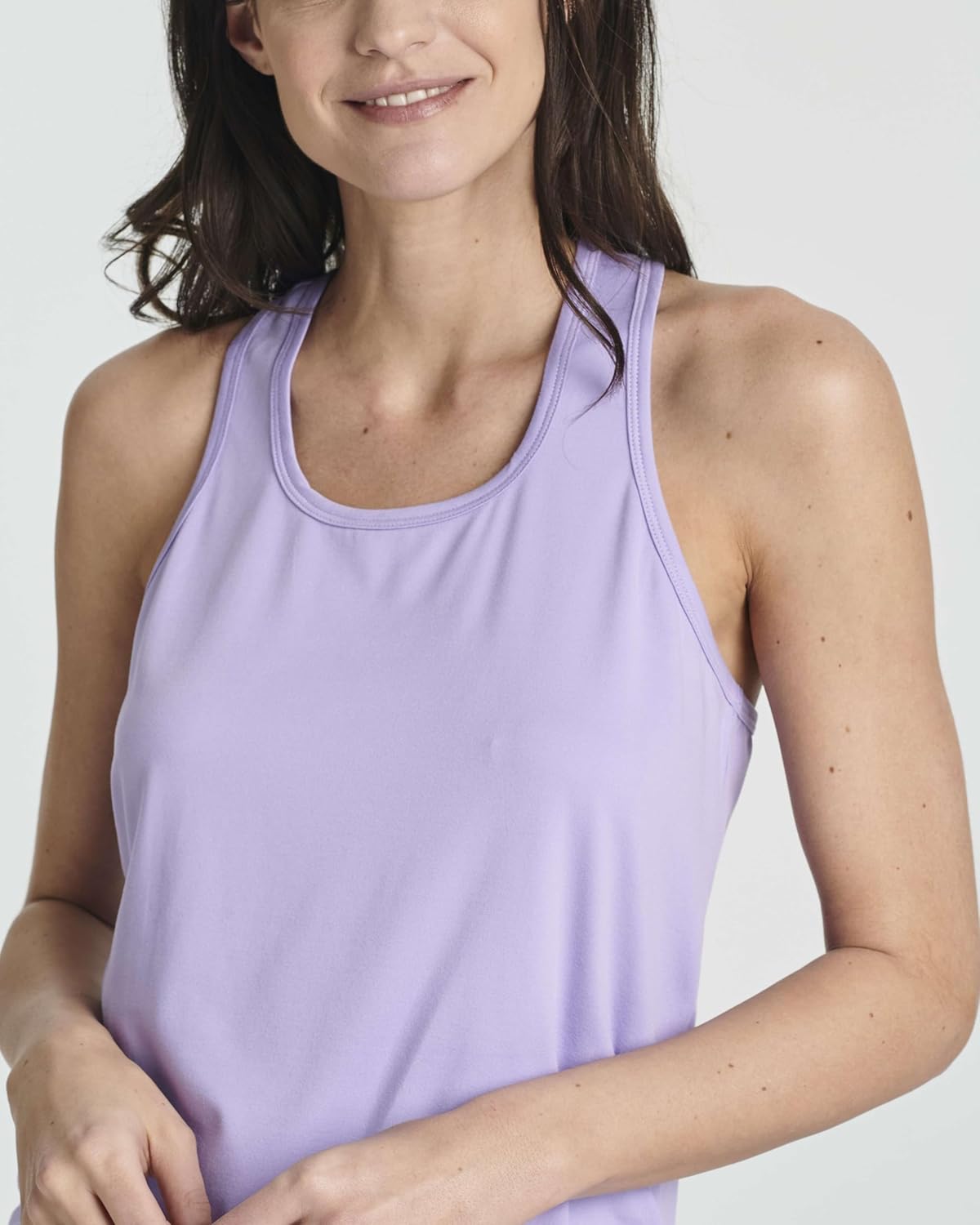 Real Essentials 2 Pack: Women’s Tank Top & Capri Pajama Set - Super-Soft Sleeveless Summer Loungewear (Plus - Image 3