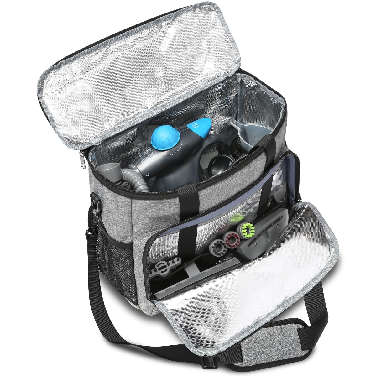 Peenstar Carry Bag Compatible with Steamshot Attachments Steam Shot Omnireach Cleaner Bags Steamer Accessories Handheld Hot Steamer Case Travel Carrier Power Steamer Extended Reach Hand Held