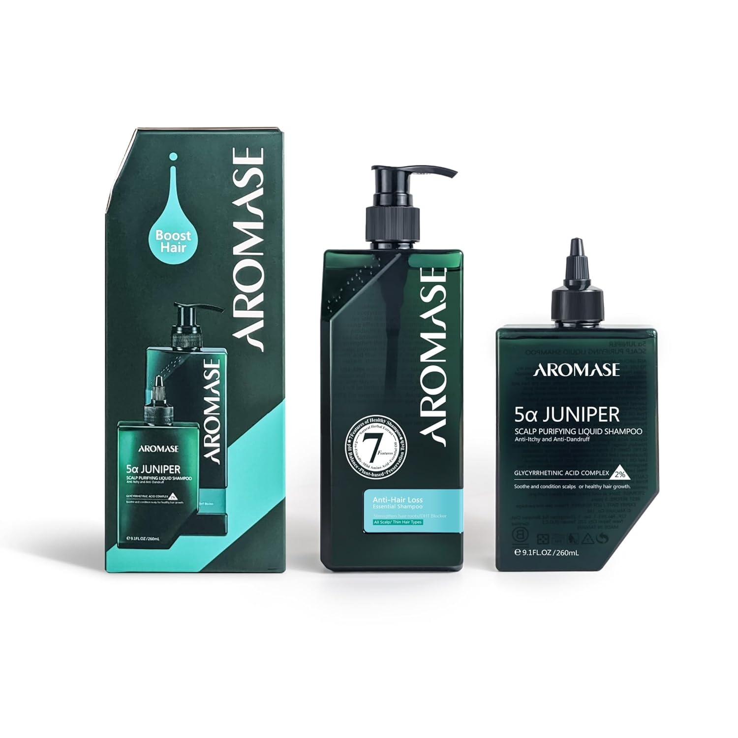 Aromase Volumizing Essential Shampoo Kit