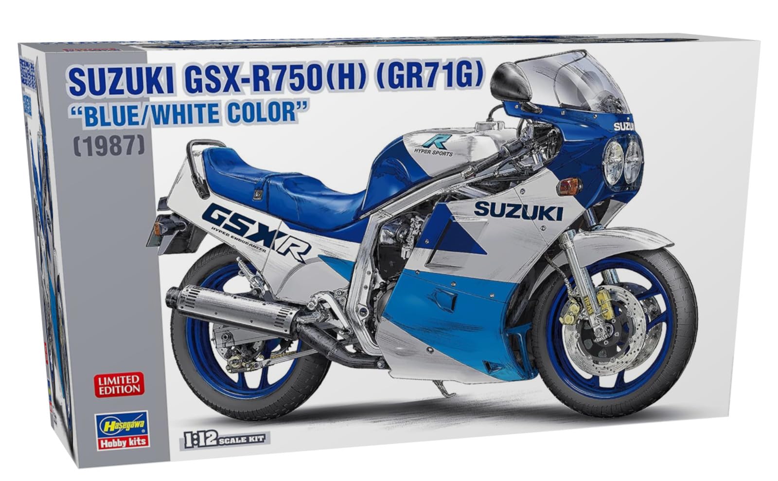Amazon | ハセガワ 1/12 スズキ GSX-R750(H)(GR71G) ブルー/ホワイト Amazon | ハセガワ 1/12 スズキ GSX-R750(H)(GR71G) ブルー/ホワイト