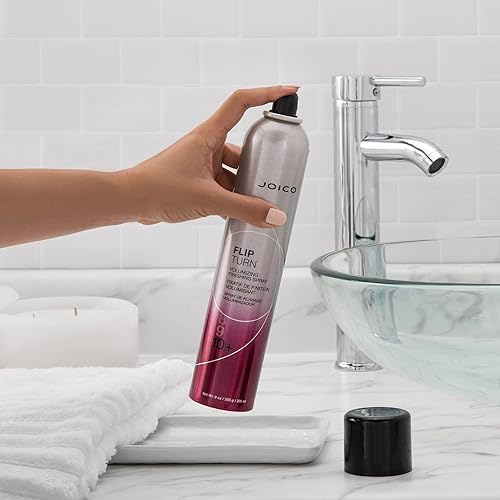 Miniatura 3 de Joico Flip Turn Volumizing Finishing Spray  For Most Hair Types  Humidity Protection  Hold Level 10+  Protect Against Pollution & Harmful UV