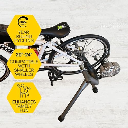 Vista 24 de Saris Mag and Mag Plus Indoor Bike Trainer, Magnetic Resistance, Compatible with Zwift App