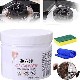 Barbas & Zacári Foam Rust Remover Kitchen All-Purpose Cleaning Powder, Kitchen Instant Cleaning Powder, All-Purpose Magic Cleaning Powder, Soak to Clean Greasy Dirt Foam Cleaner Rust Remover (250g*1)