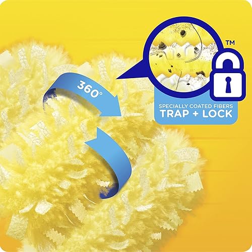 Miniatura 5 de Plumero expansor 360 de Swiffer se extiende hasta tres pies Rayón derivado del bambú paquete de de 1