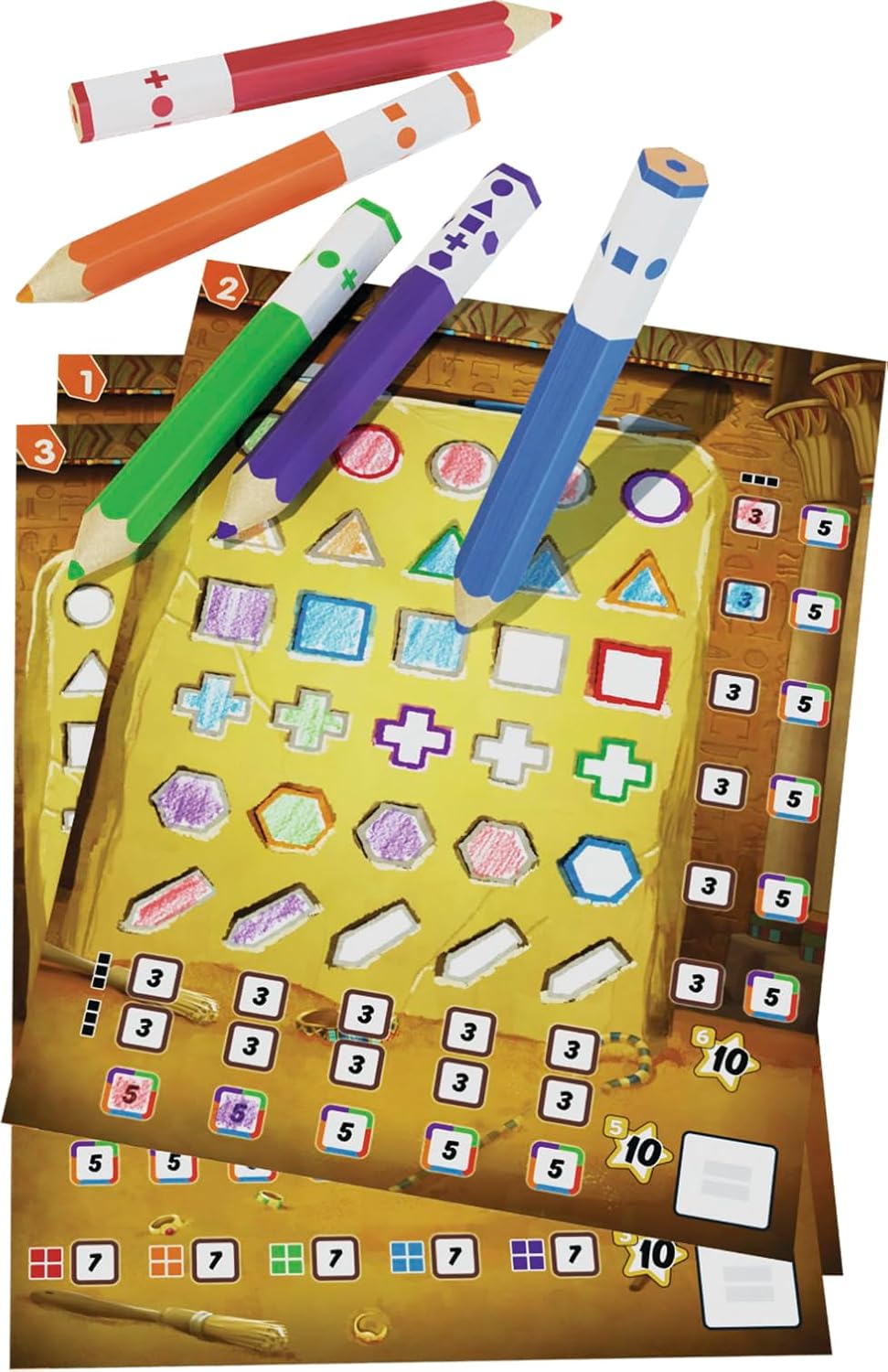 AMIGO 02412 Pick a Pen: Treasure Chambers, Multi-Coloured