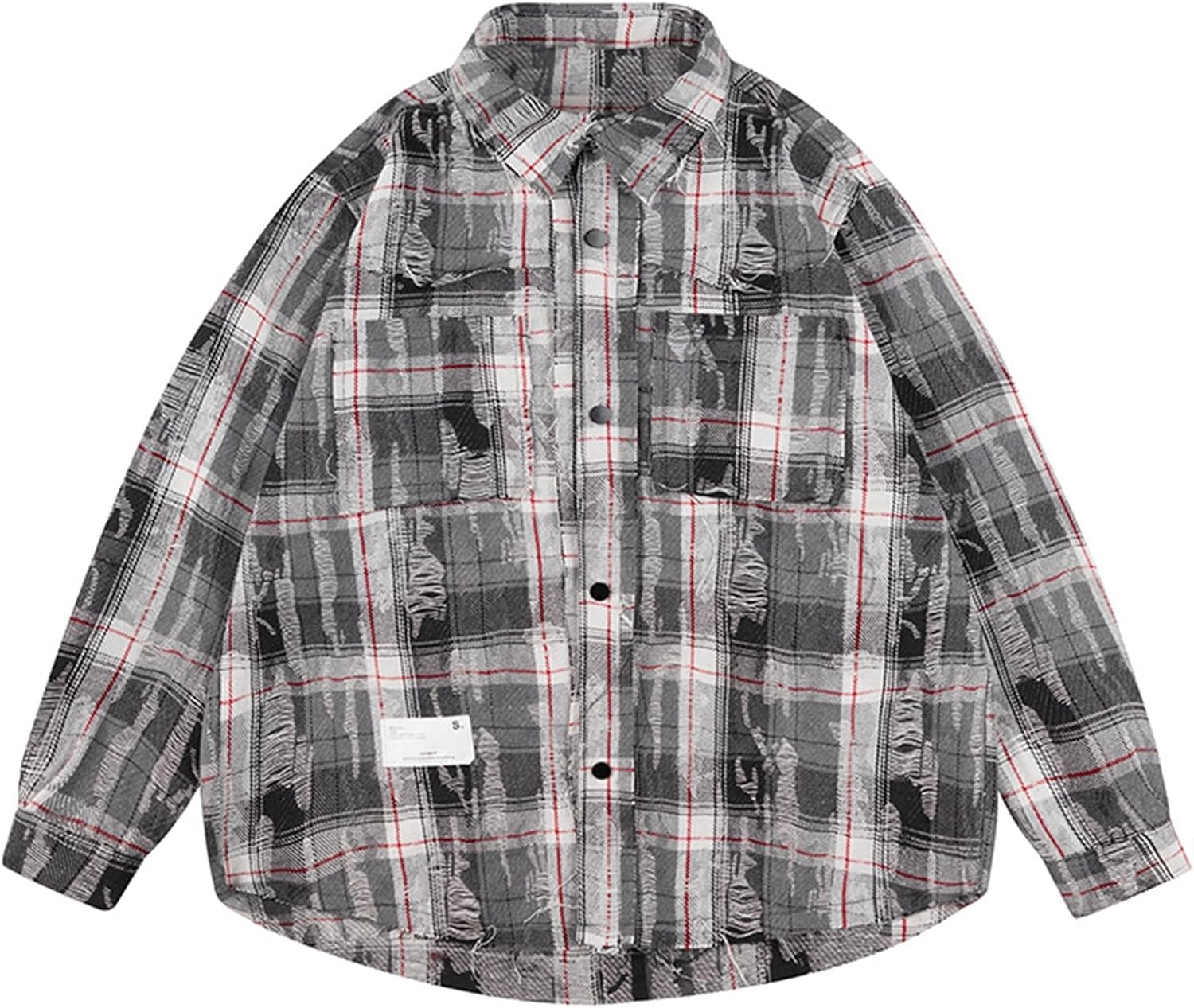 ヴァイナルアーカイブ ハーフジップ チェック プルオーバーシャツ ヴァイナルアーカイブ ハーフジップ チェック プルオーバーシャツ